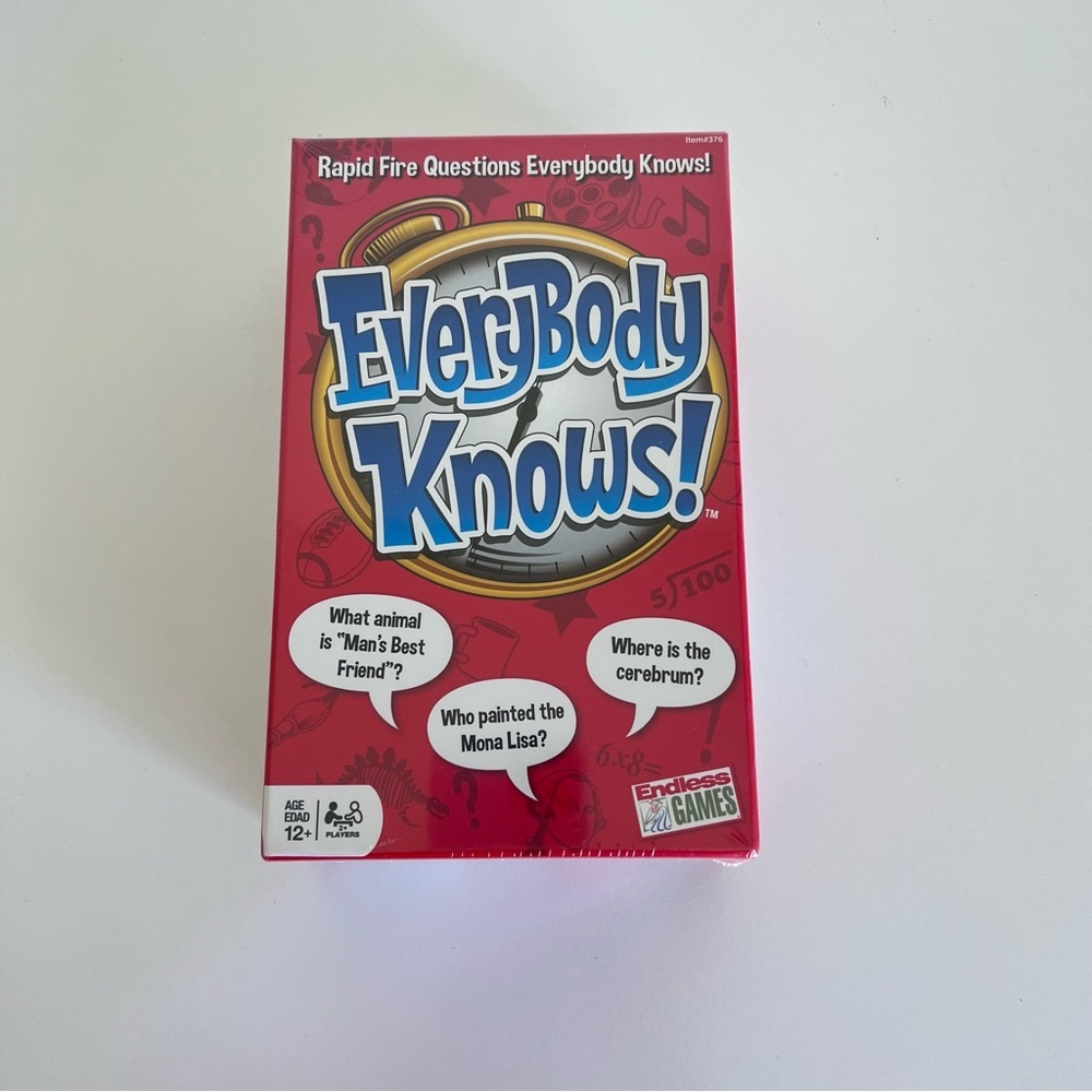 Everybody Knows Trivia Party Game‎